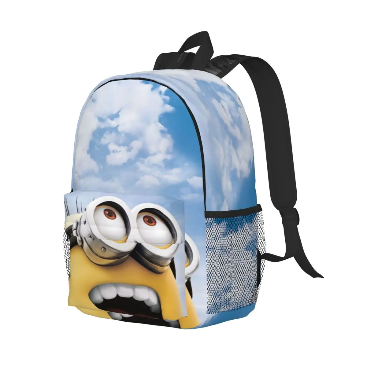 M-Minions Nieuwe Mode Hoge Capaciteit Waterdichte College Rugzak Trendy Laptop Reisboekentas 15Inch