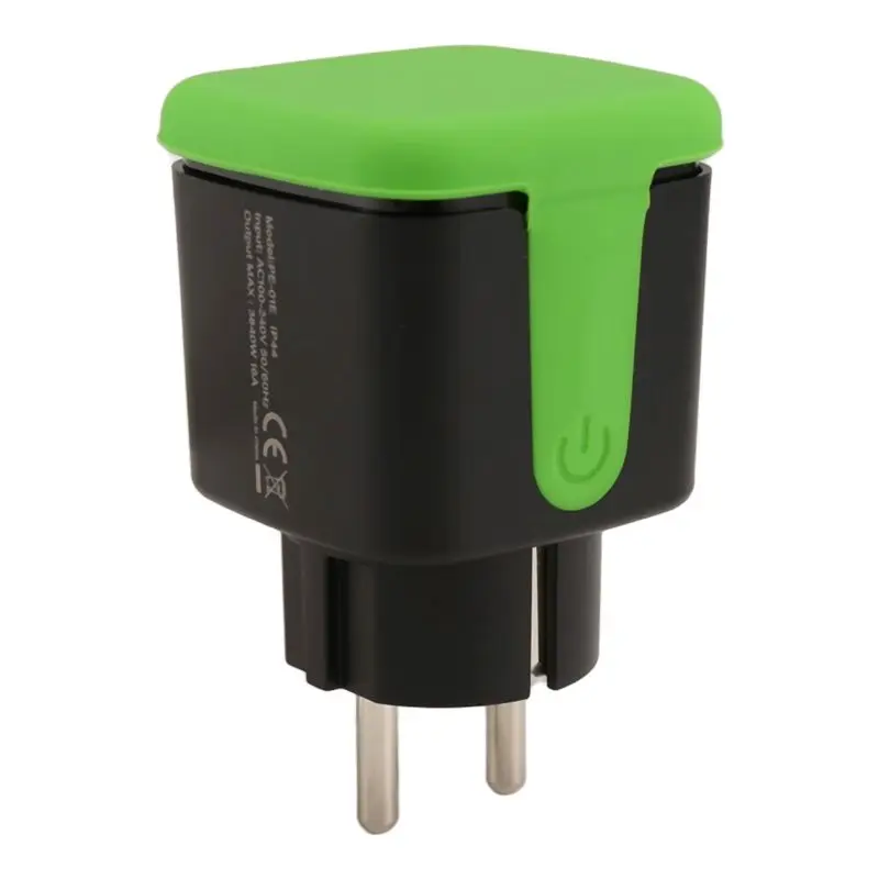 

Умная розетка ABVS, 1 шт., для улицы, 16А, Wi-Fi, с дистанционным управлением и функцией мониторинга энергопотребления, для Tuya Smart Life, Alexa, вилка EU