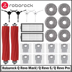 Roborock Q Revo MaxV/Q Revo S/Q Revo Pro Robotstofzuigers Accessoire Stofzak Hoofdzijborstel Hepa Filter Mop Doeken Reserve