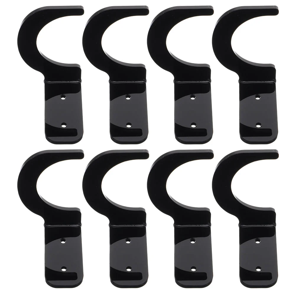 4 Pairs Baseball Bat Wall Mount Baseball Bat Rack Baseball Bat Bracket Softball Bat Holder