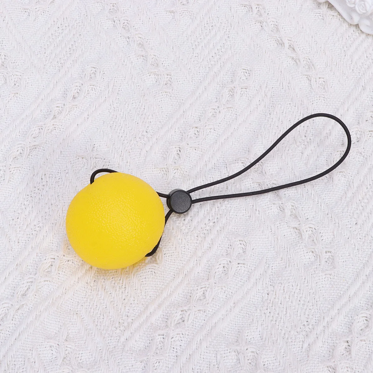 

Grip Strengthen Ball Yellow With High Elasticity String Portable Hand Finger Wrist Exercise Stress Relief Decompress