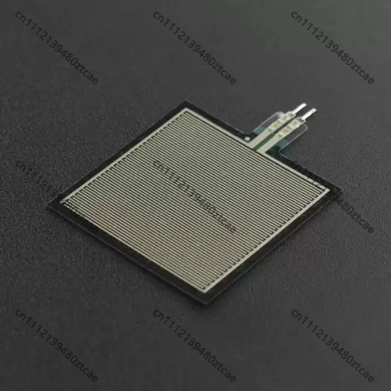 40×40mm Resistive Force Sensing Module, Thin Bendable Touch Weight Detector for Student Robot Touch Test Coding Experiment
