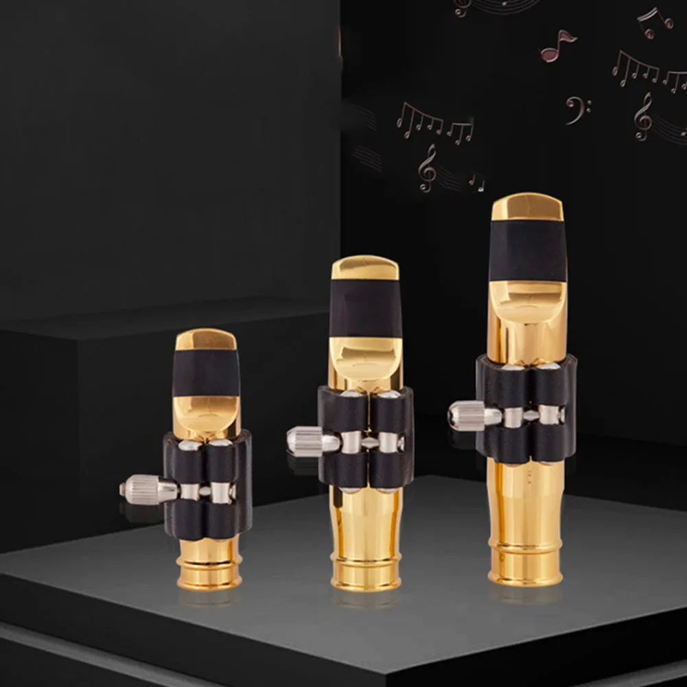 

1 Sax Mouthpiece Sax Mouthpiece 13*5*5CM For Tenor Soprano Alto Sax Saxophone Metal Mouthpiece Size 56789 New Style