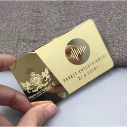 Customized product、MDT SE26   high re-purchase mirror  Metal business card