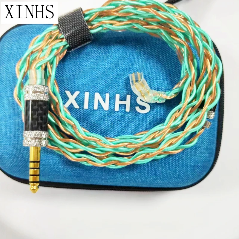 XINHS D11 BLON 03 High Purity Single Crystal Silver Plated Copper+Oxygen Free Copper Hybrid Upgrade Cable