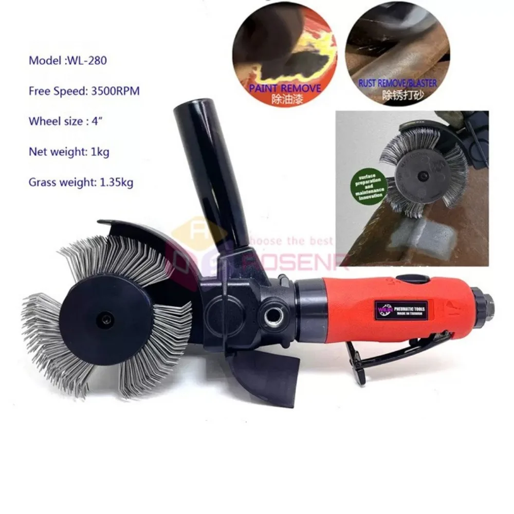 Pneumatic Glue Remover 4 Inch Auto Body Sticker Colour Stripe Glue Removal