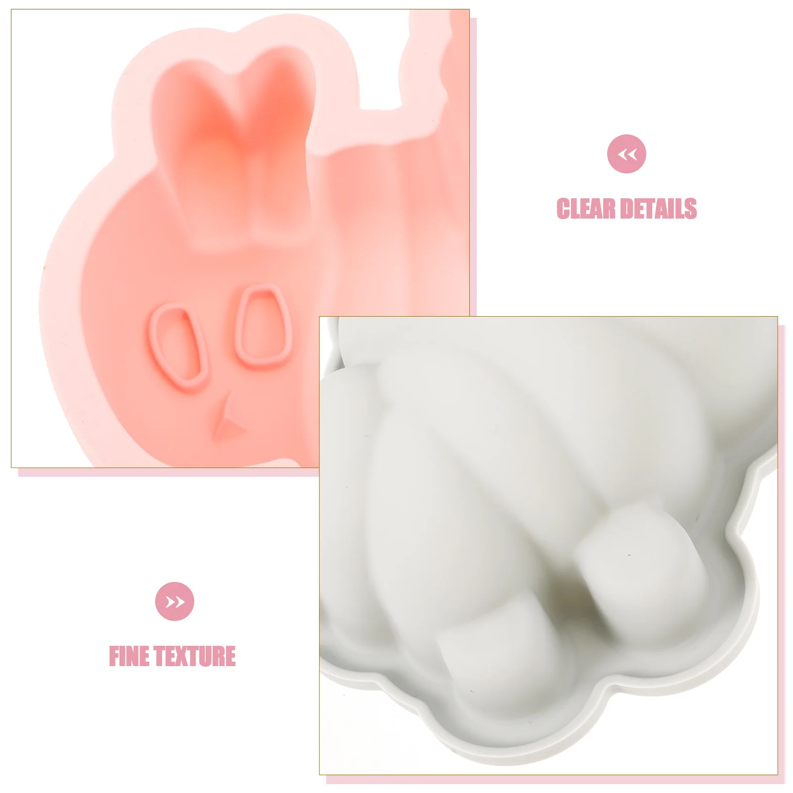 

2Pcs Silicone Baking Mold Caterpillar Shape Non-Stick Chocolate Cookie Candy Making Supplies Silicone Cake Mold