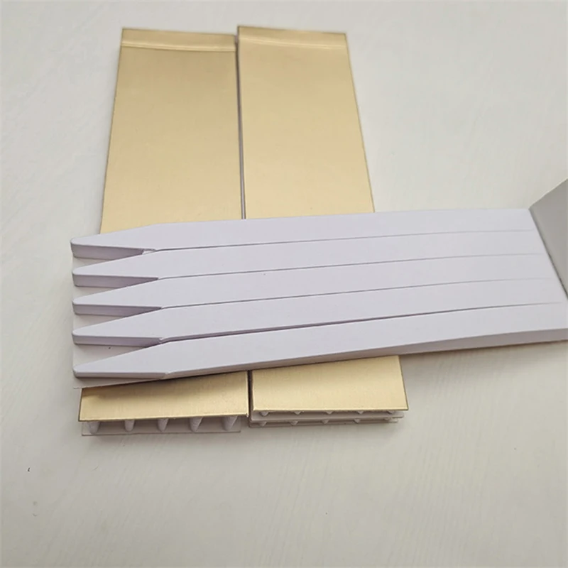 Bandes de papier essentielles pour test de château, aromathérapie, parfum, odeur de poulet, 14.3cm, 50 pièces