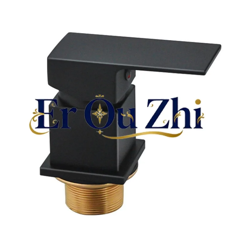 Bathtub Faucet Mixer Valve Two in And One Out Cold and Hot Water Mixture Valve Switch Accessories