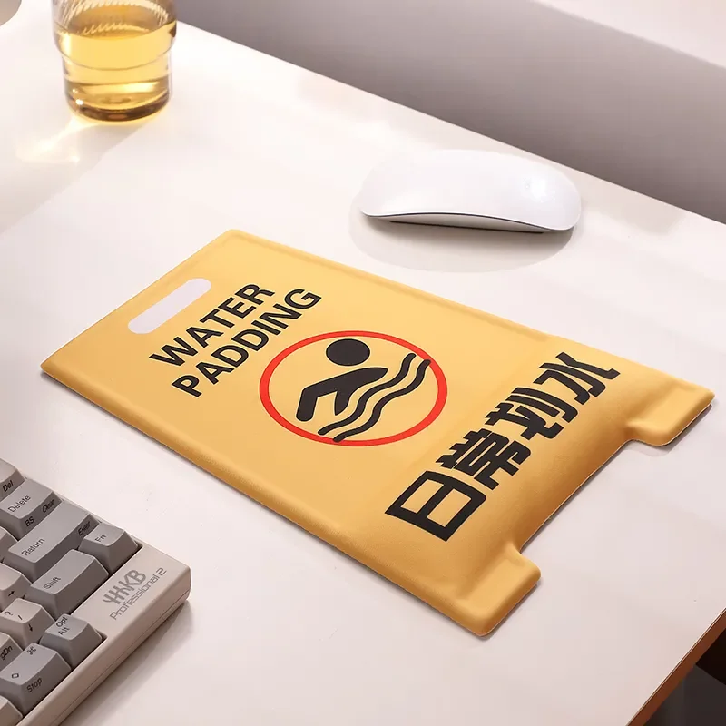 

Creativity Wrist Rest Mouse Pads Roadblock facilities Speed bump keyboard holder rebound sponge Anti slip mousepad Office Gaming