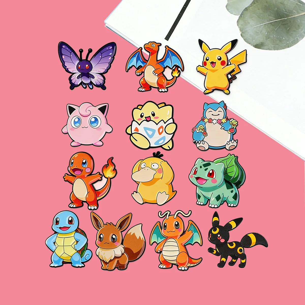 Zufällige 7-teilige Anime-Frosch-Enten-Schildkröten-Monster-Emaille-Pins, kreative Elfen-Brosche, Reversnadel, Cosplay-Geschenk – Detail 4