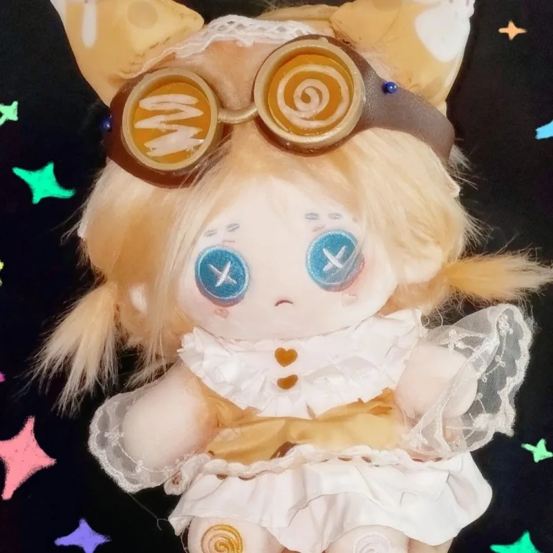 

Stuffed 20cm Game Identity V Tracy Reznik Plush Dress-up Cotton Doll Toy for Kids Plushies Cosplay Decor Birthday Christmas Gift