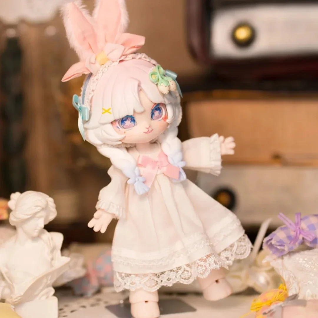 ボニーウサギ星月夜章シリーズブラインドボックス 12 分 BJD モバイルドレスアップ人形ミステリーボックスガールサプライズギフト