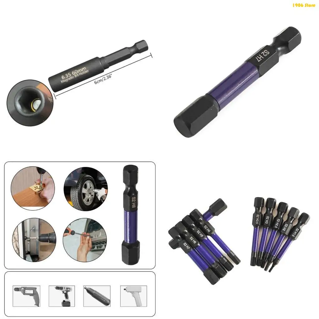 

U1JB 10pcs Магнитный шестнадцатеричный хвосток