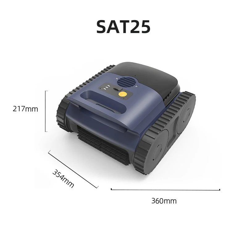 Automatic Swimming Pool Robot Cleaner with Rechargeable Battery & ABS Material High Quality