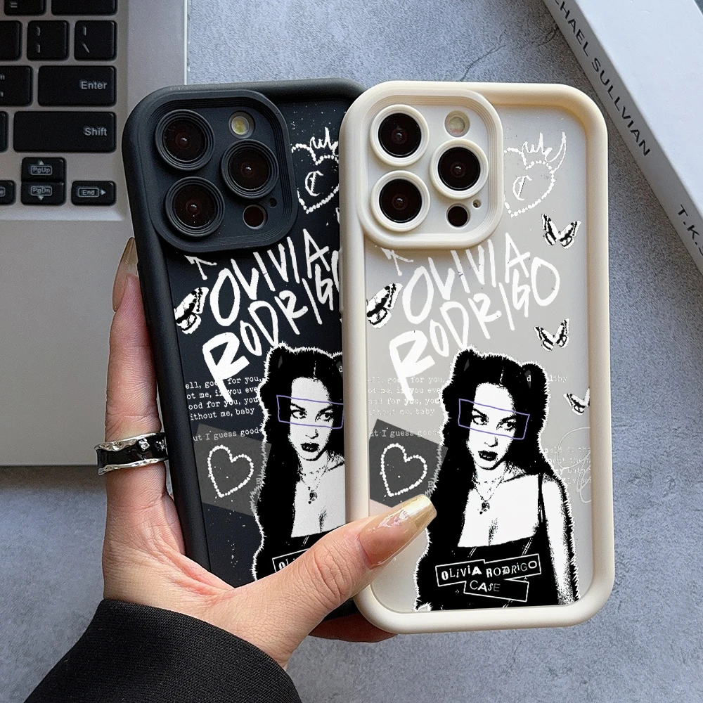 Singer O-Olivia Rodrigos Phone Case for Samsung S25 S24 S23 S22 S21 S20 Note 20 FE Plus Ultra 4G 5G Soft Silicone TPU Cover