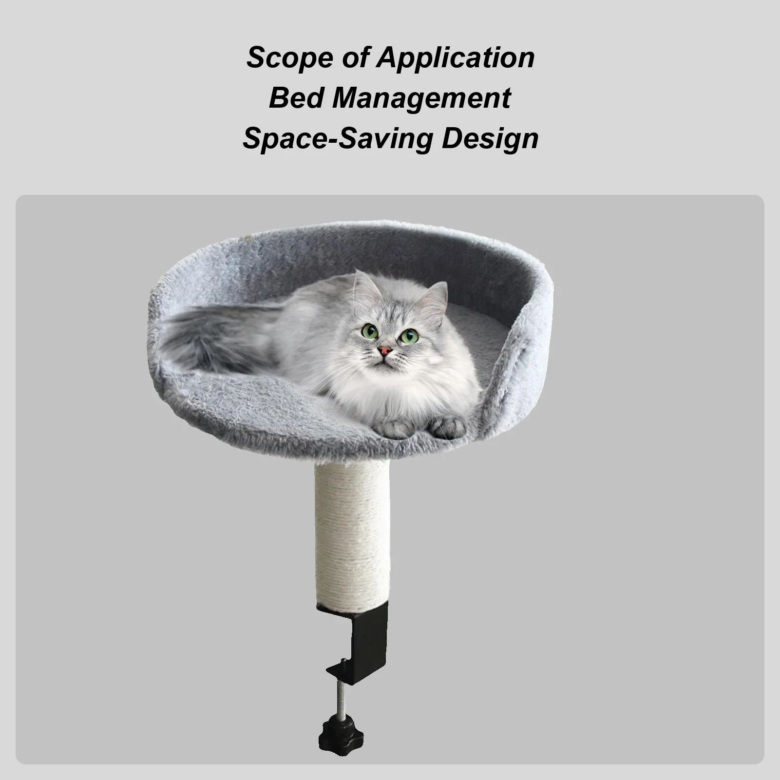 

Cat Perch For Desk Detachable Cat Bed Attach To Desk Comfortable Soft Pad For Cats Kittens Apartment Living Room Bedroom Home