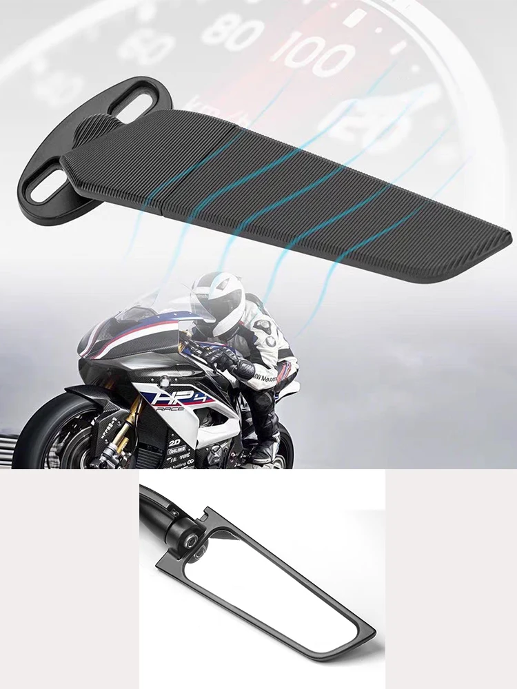 AliExpress NONE Universal Motorcycle Wind Wing Rearview Mirror for Street Racing Sport Bike Honda CBR Kawasaki Ninja Suzuki GSX Ducati Series