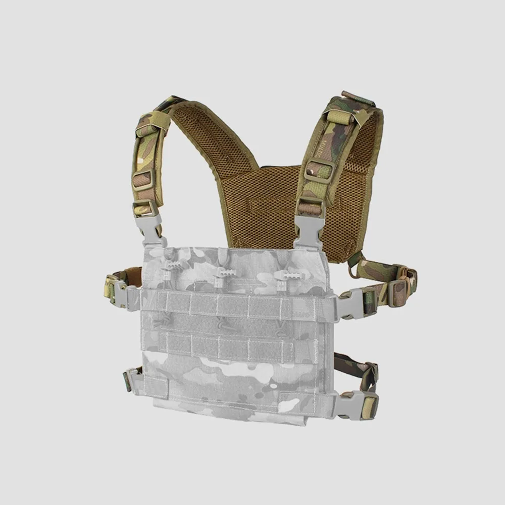 TACTICAL Vest JPC-R Series Assault Harness Strap Chest Rig Mount Backpack Suspender Strap RS10