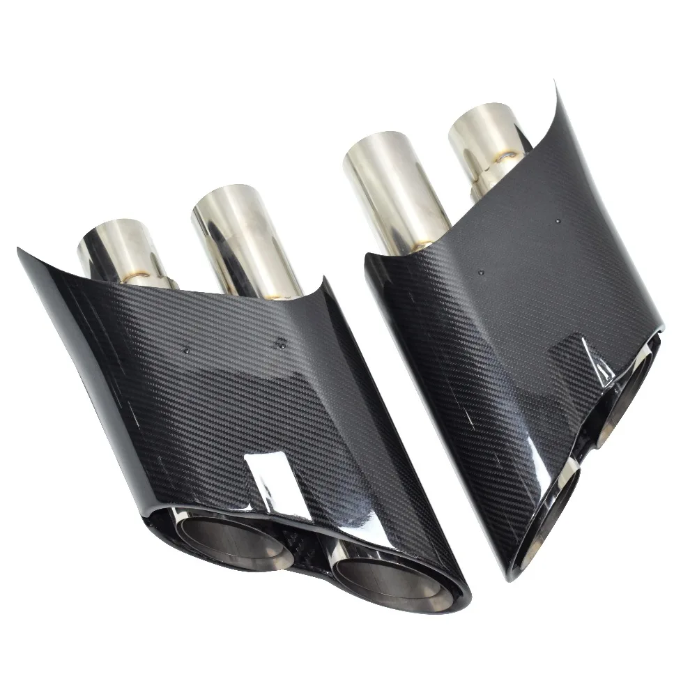 Rocket Car Exhaust Tip for Mercedes Benz G-Class W463 W464 G63 G500 High Quality Carbon Exhaust Pipe Muffler Tailpipe
