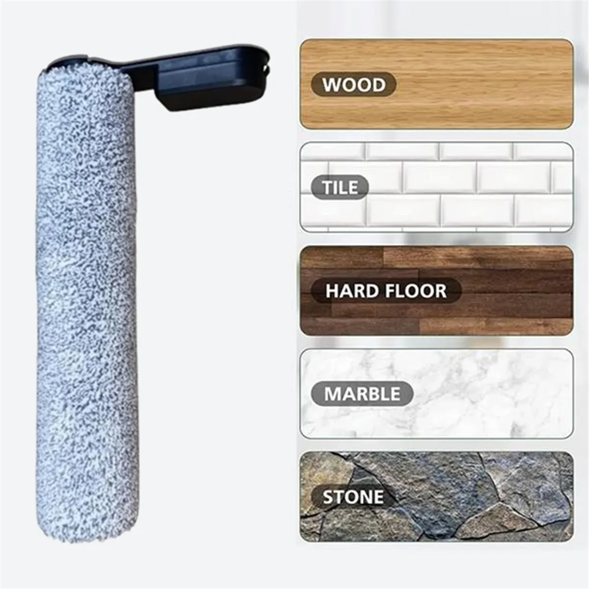 Top-r2PCS brosse à rouleau pour aspirateur sec et humide pour Roborock Flexi Pro accessoires d'aspirateur nettoyage des sols