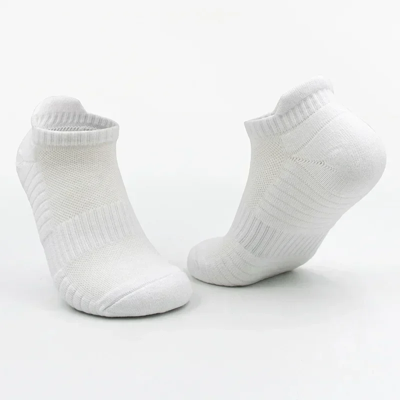 

Socks Ladies Mid -In -spring and Autumn Pile of Socks Pure Cotton Anti -Smooth White electric heating socks