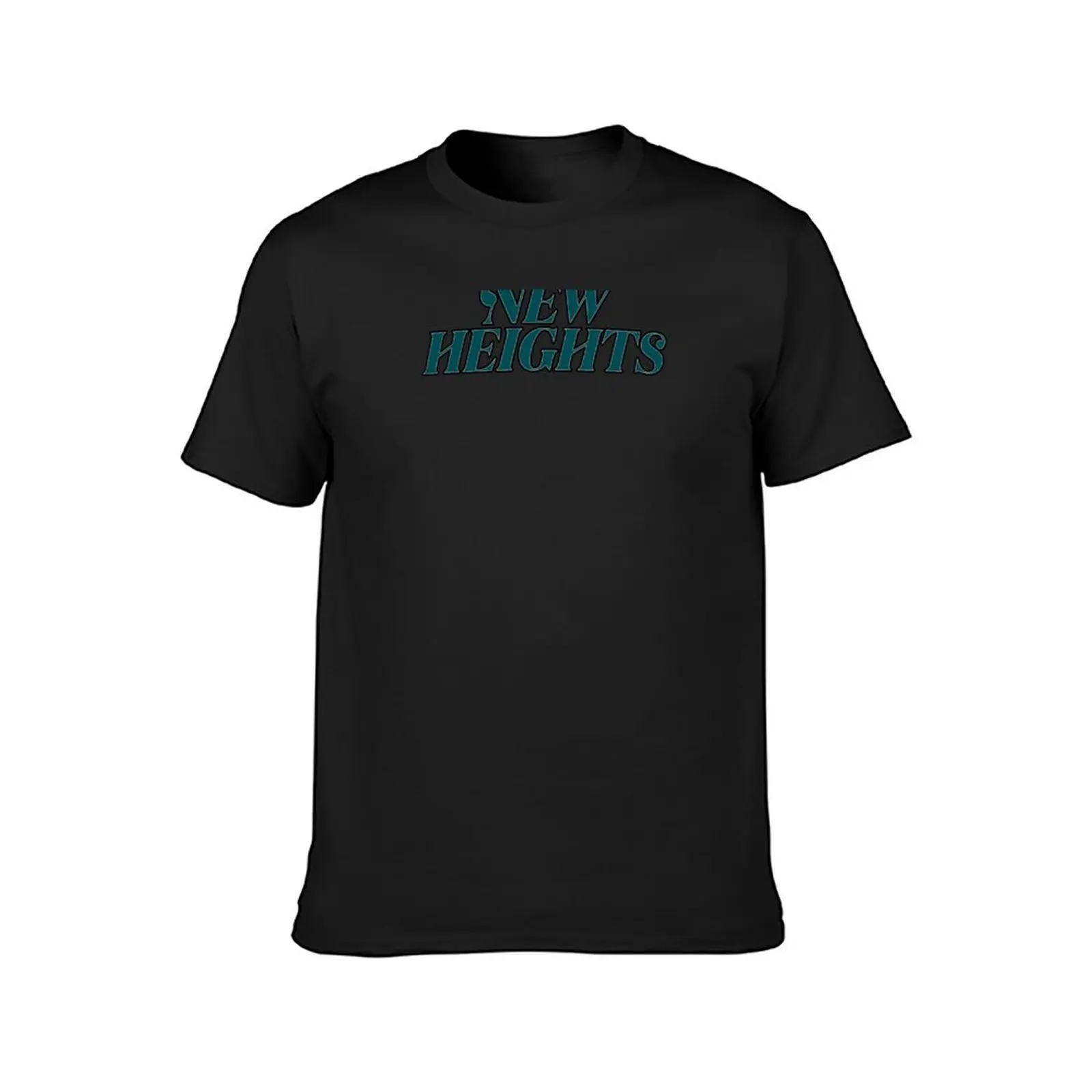 New Heights (Eagles Colors) T-Shirt oversizeds aesthetic clothes vintage men t shirts