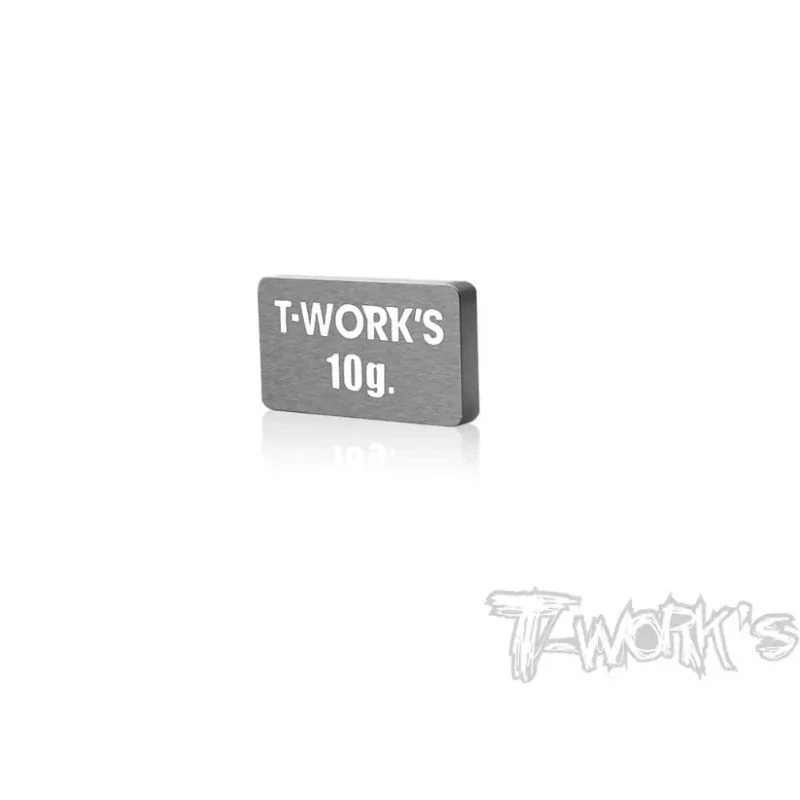 Original T works TE-207-G Adhesive Type 10g Tungsten Balance Weight 11x19.7x2.5mm Professional Rc part