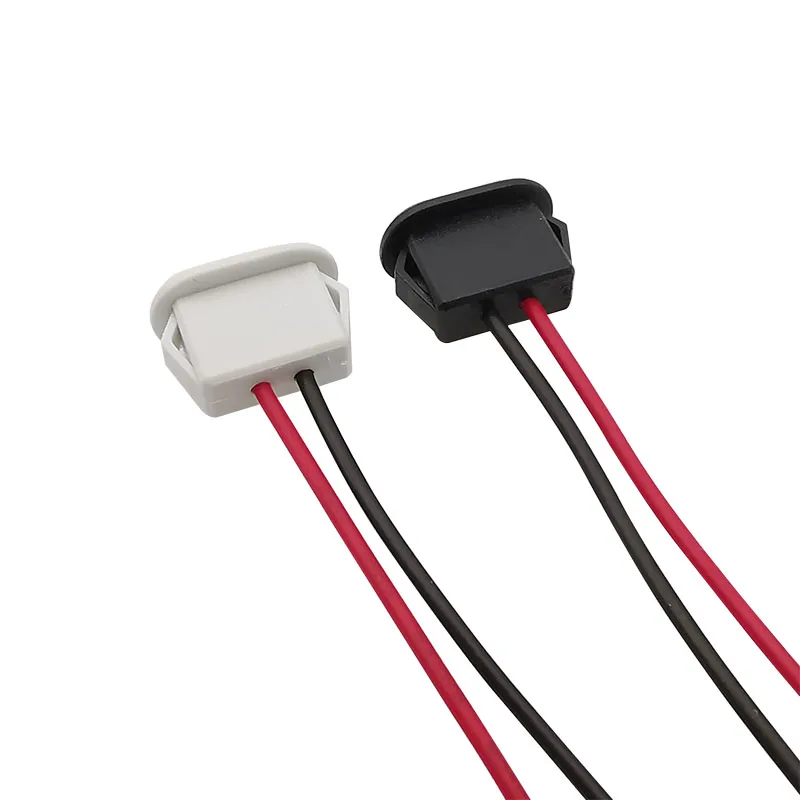 5 Stuks USB Type C Vrouwelijke Socket Oplaadpoort Snap-In Mount naar JST PH 2.0mm Pitch 2 Pin Plug Draad Kabel Connectors