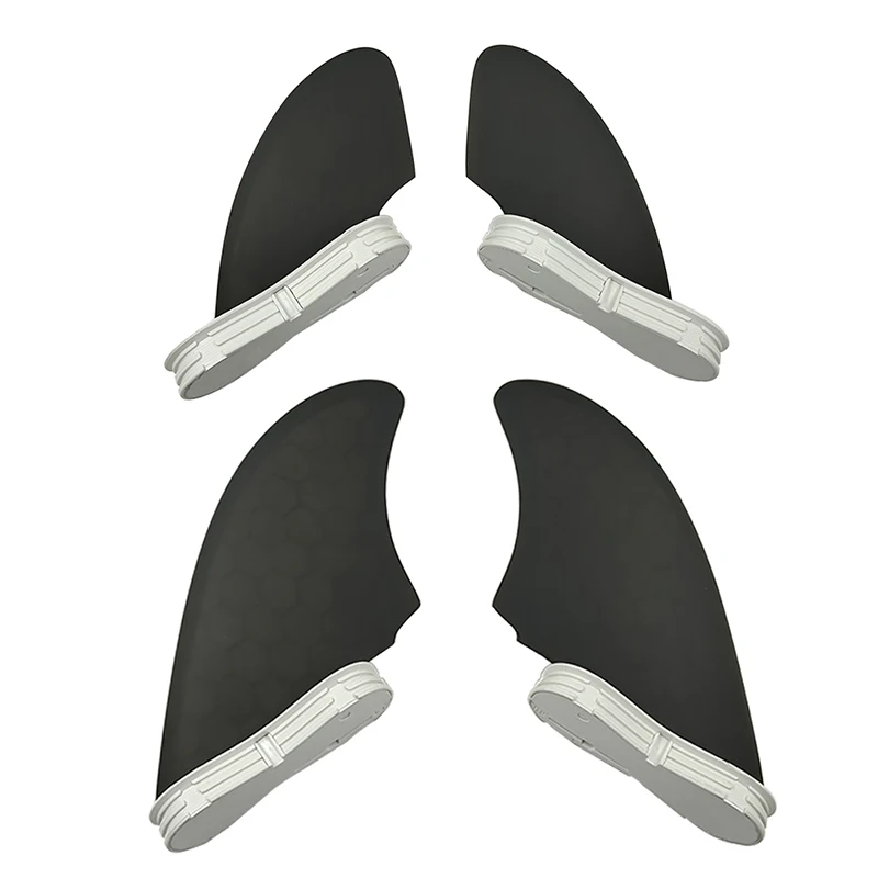 UPSURF FCS II Fins RM Surf Fins Twin Fins+Trailer Thuster Performance Core 4pcs/set Big Honeycomb Quilha Surfboard Fin