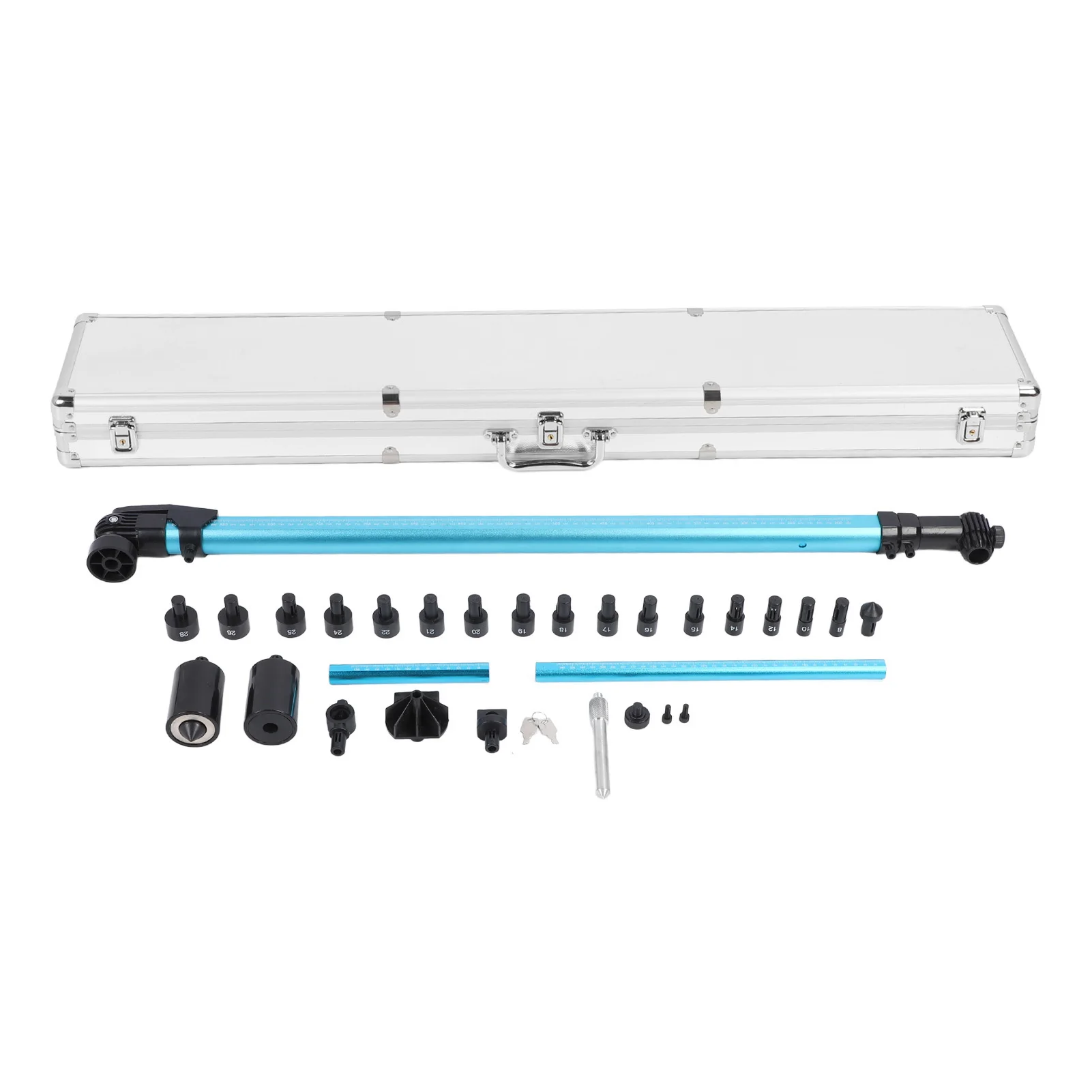 2D Auto Body Measuring System High Accuracy Aviation Aluminum Auto Body Shop Frame Tram Gauge for Cars Auto Body Repair Tool