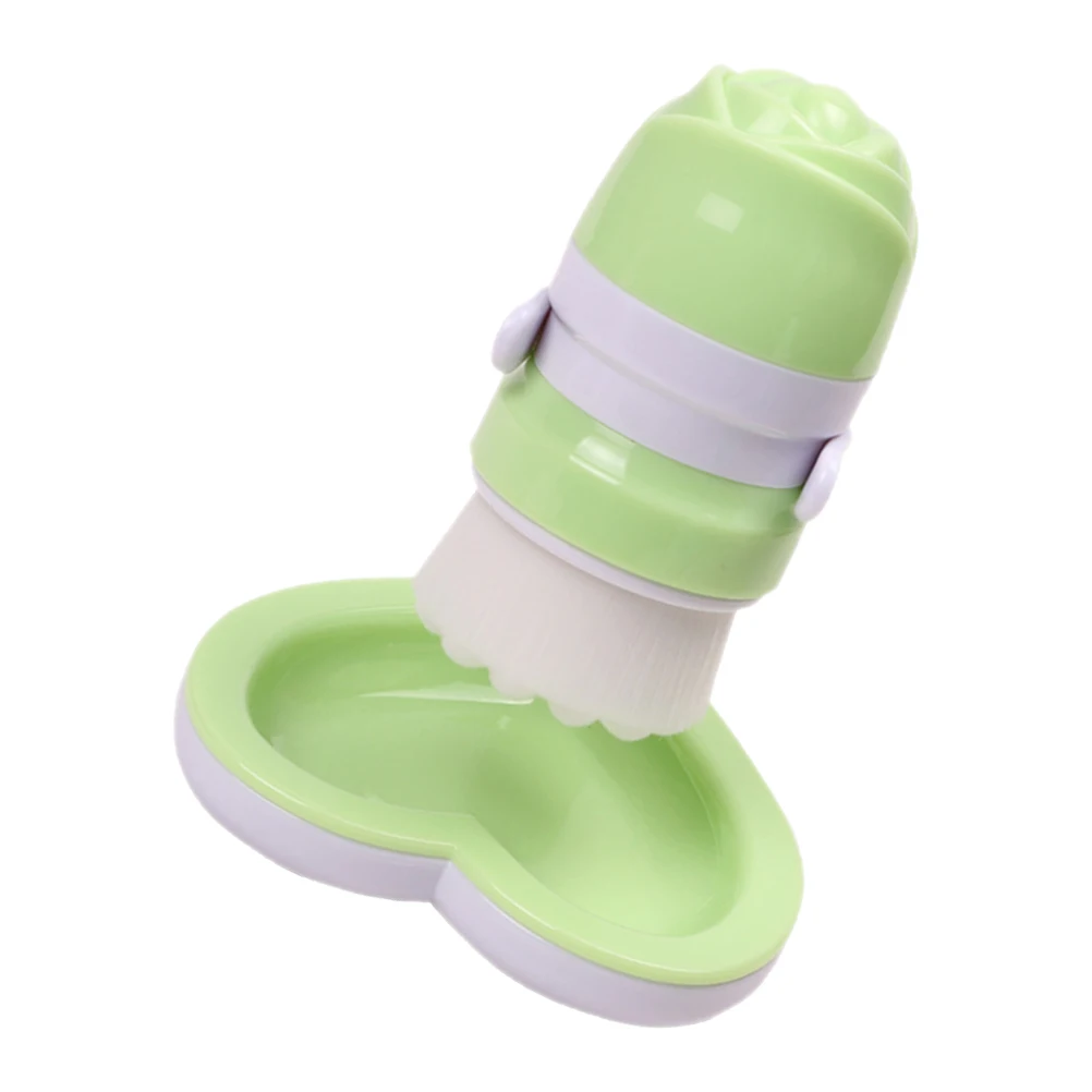 

1pc Face Brush for Women Plastic ABS Fiber Bristles Deep Pore Cleaning Exfoliating Scrubber Facial Massage Tool