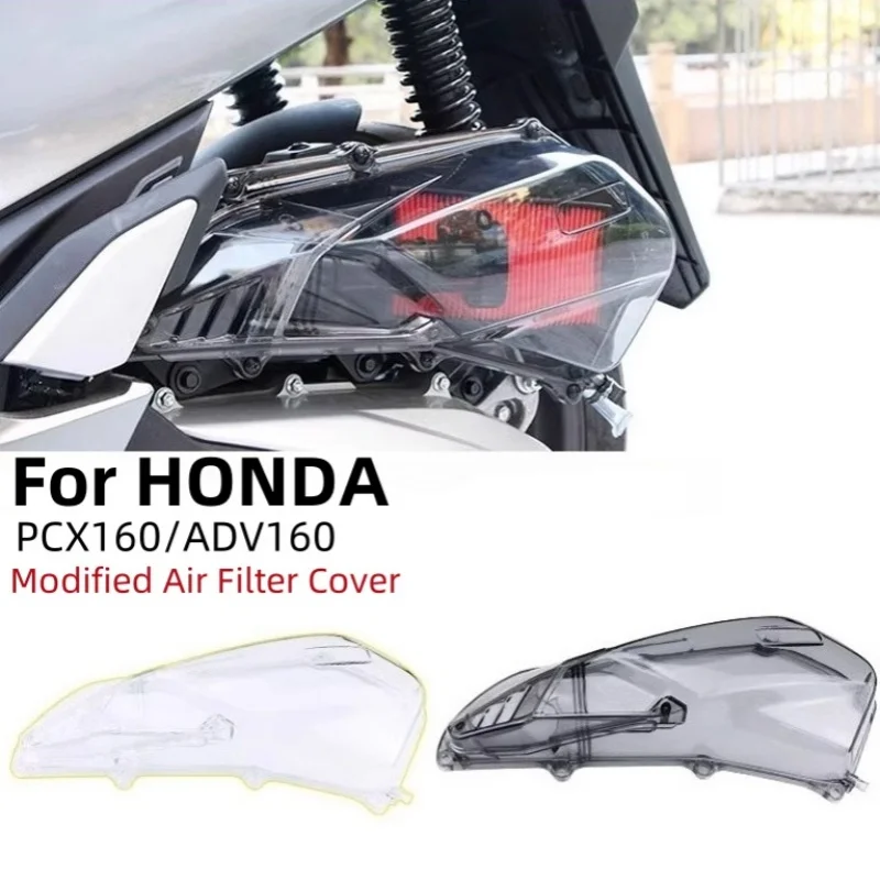 

For Honda PCX160 ADV160 VIRIO160 Modified ABS Air Filter Element Replacement Housing Motorcycle Modification Accessories