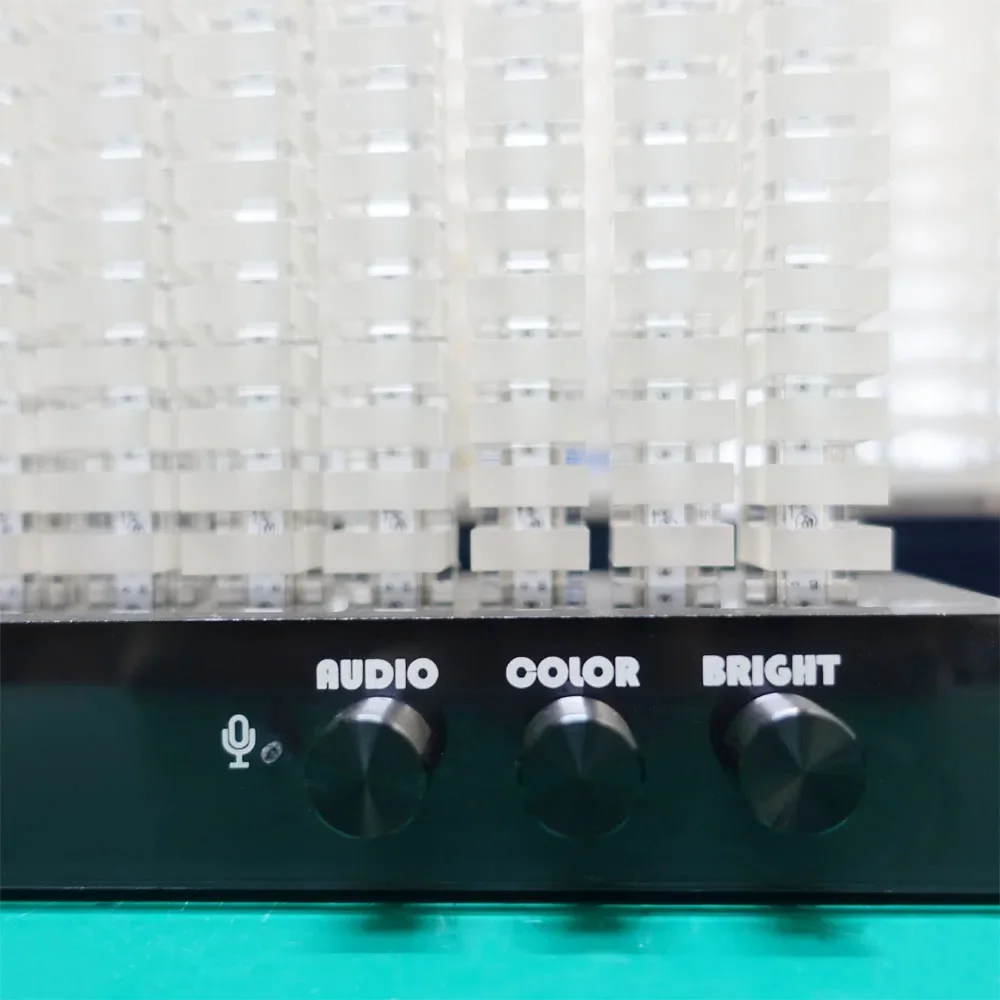 Creative Professional 14-segment Spectrum Analyzer Level Indicator Music Spectrum Light LED Acrylic Light Column VU