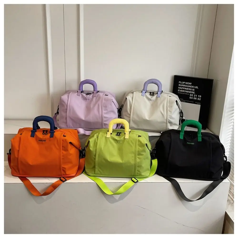New Large Capacity Travel Luggage Bag Waterproof Dry and Wet Separation Handbag Wear-resistant Sports Bag for Women Men