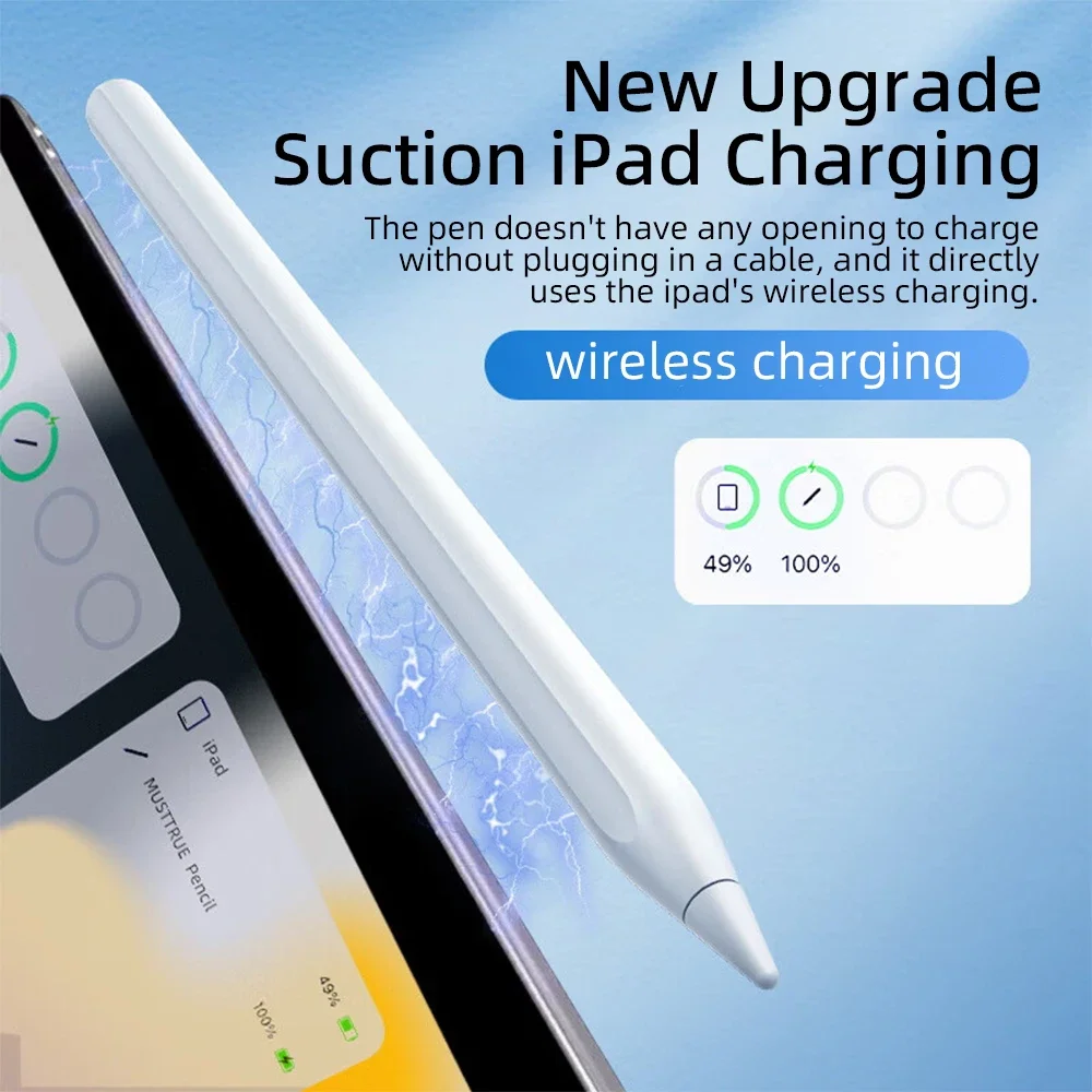 For Apple Pencil Palm Rejection Power Display Ipad Pencil Pen For iPad Accessories 2022 2021 2020 2019 2018 Pro Air Mini Stylus