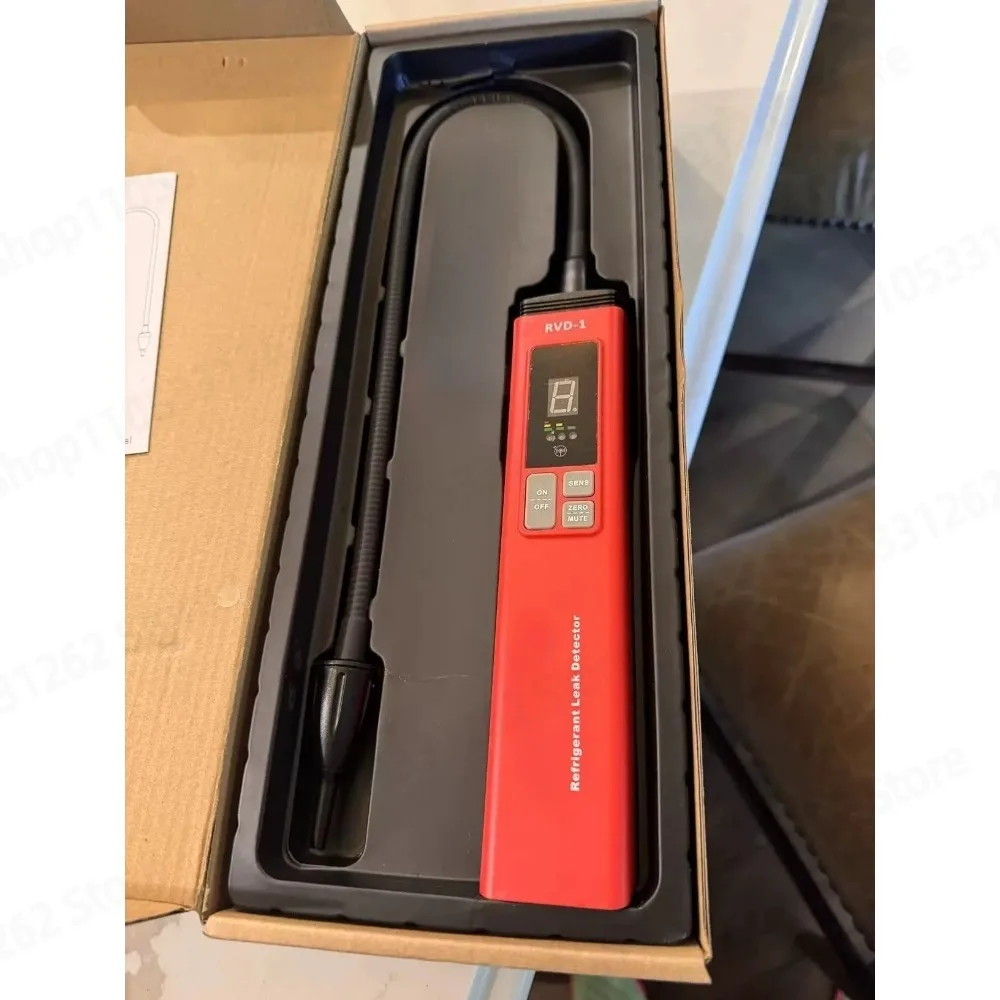 Refrigerant Leak Detector Halogen Gas HVAC AC Freon Leak Finder for R12 R22 R134a R410a Air Conditioner Service Tool