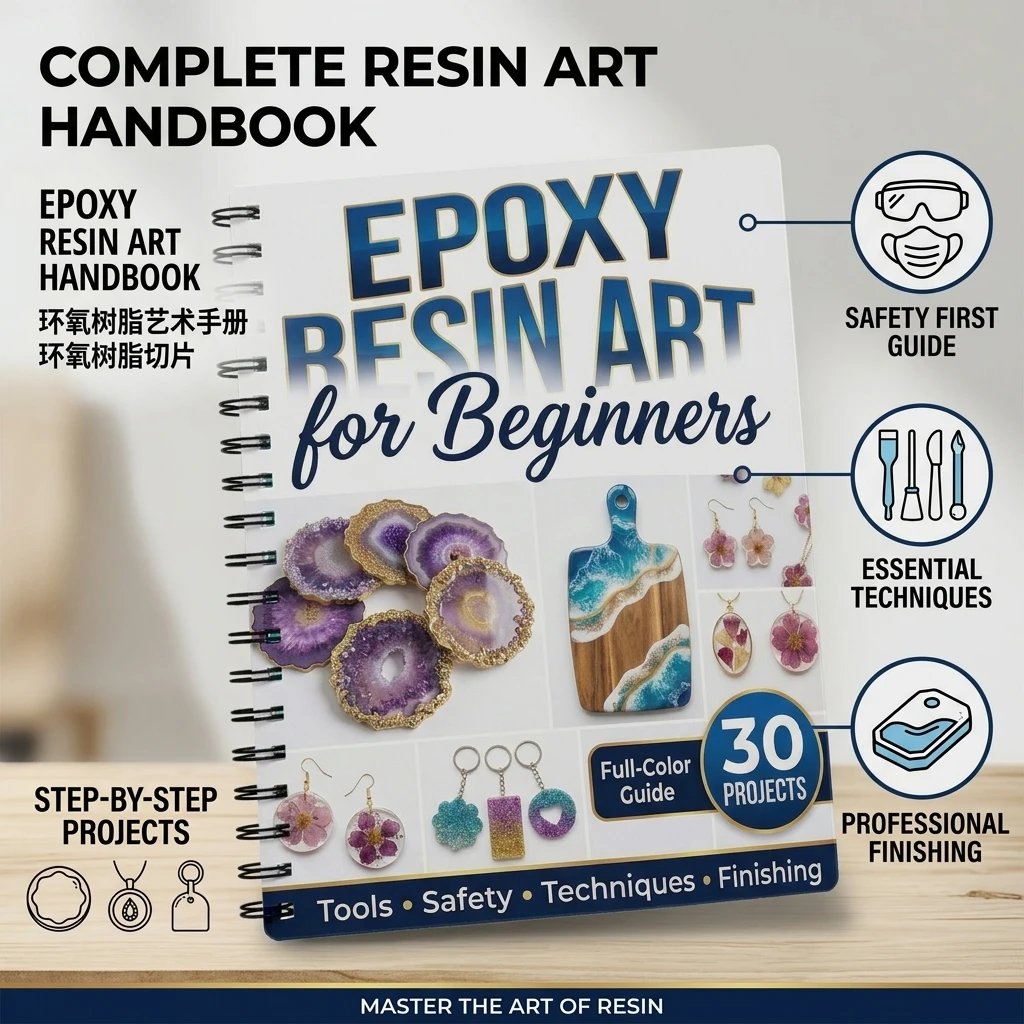 Manual de Arte con Resina Epox - Resin Art Guide Free reseña y precio