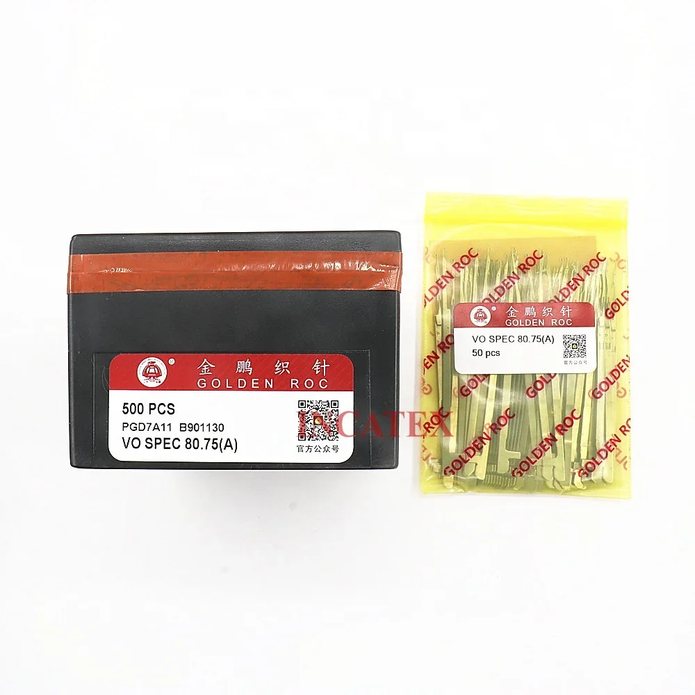 500 Pcs Genuine Golden Roc Knitting Needle Vo Spec 80.75(A) for SHIMA SEIKI Chinese Knitting Machine 14G Needle