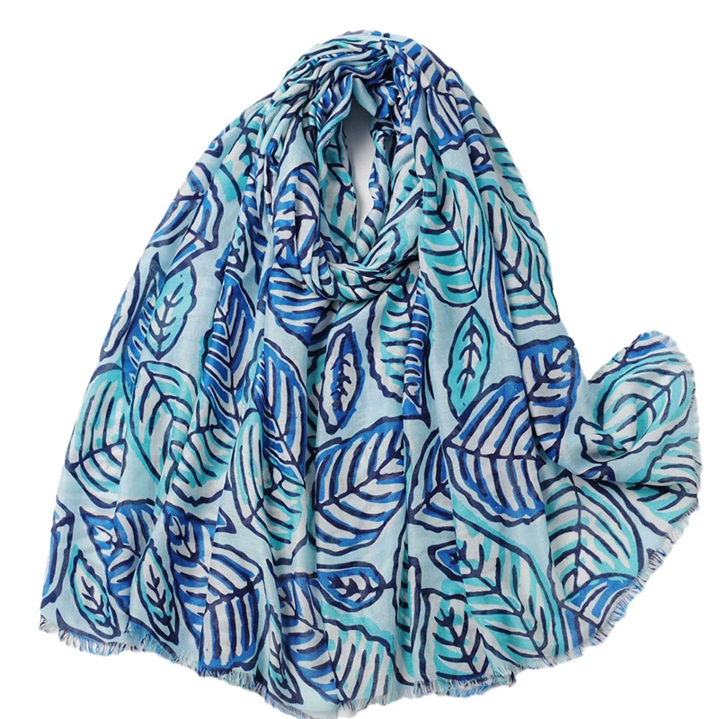 2024 New Fashion Luxury Ladies Women Scarf Female Cotton Linen Shawl Tassel Four Seasons Versatile Floral Muslim Hijab 90*180cm