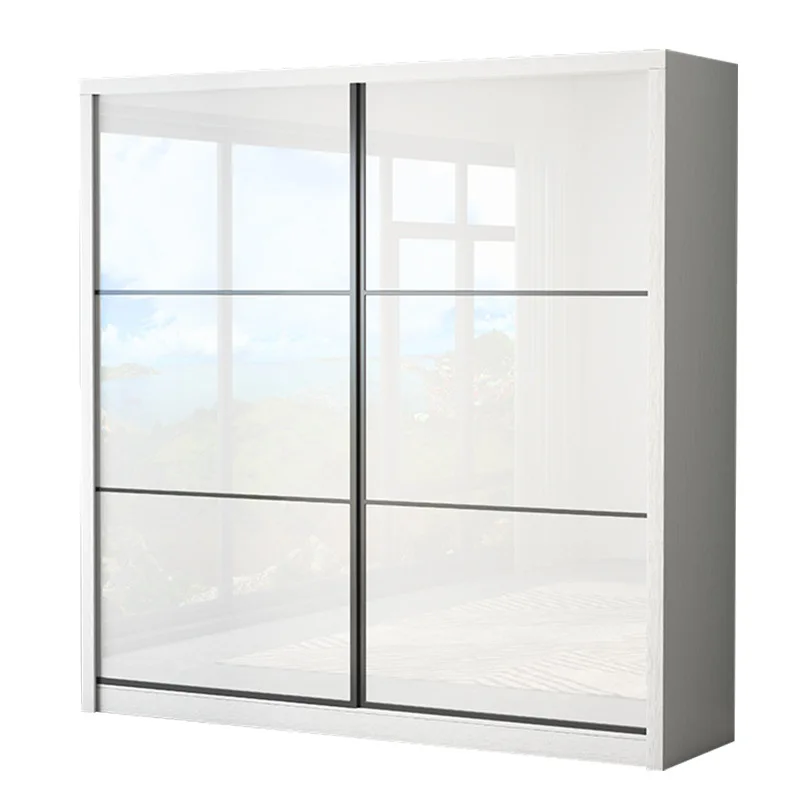 Entry Drawers Wardrobe Handles Clothes Wooden Sliding Door Divider Wardrobe Hanging Storage White Ropero Plastico Furniture