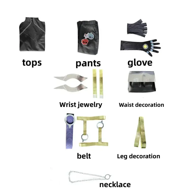 أنيمي لعبة LOL Prodigal اكسبلورر تأثيري حلي Heartsteel EZ Ezreal شعر مستعار تي شيرت أحذية موحدة الكبار رجل كرنفال حفلة البدلة #6