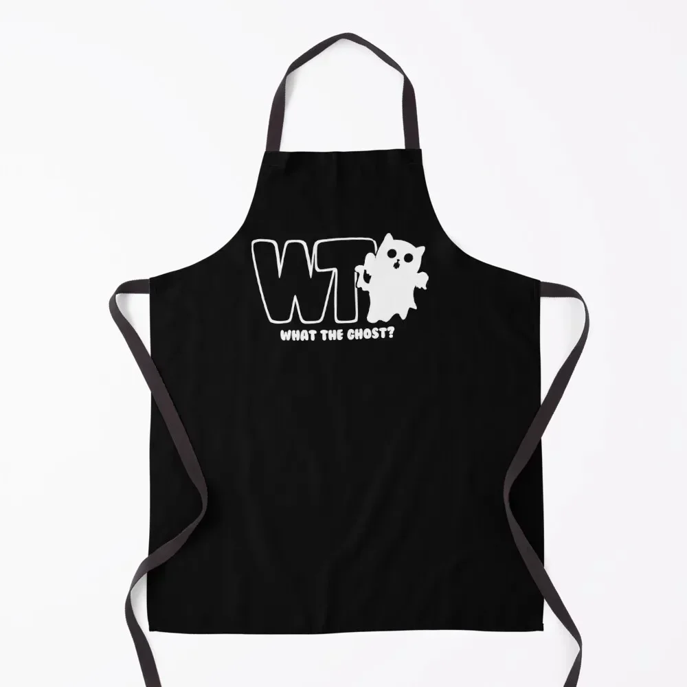 

What The Ghost - Light Apron Kitchen Handle For Women kindergarten teacher chefs Household Items Apron