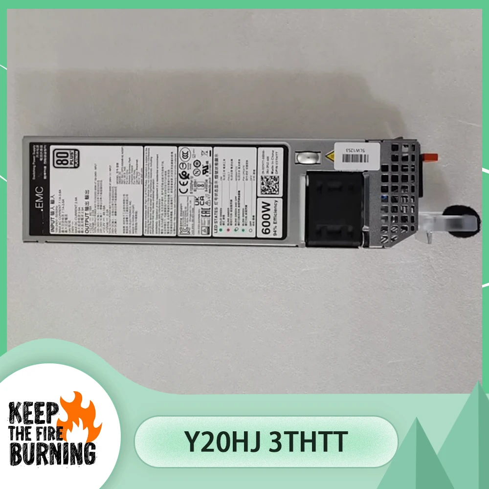

For De-ll R350 R750 R650 power supply 600W Y20HJ 3THTT