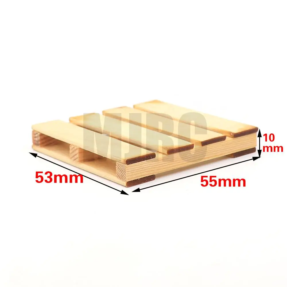 1/10 Simulation Decoration Wooden Forklift Pallet For Tamiya Cc01 Axial Scx10 Rc4wd D90 Tf2 Trx-4 Trx4 1/10 Rc Crawler