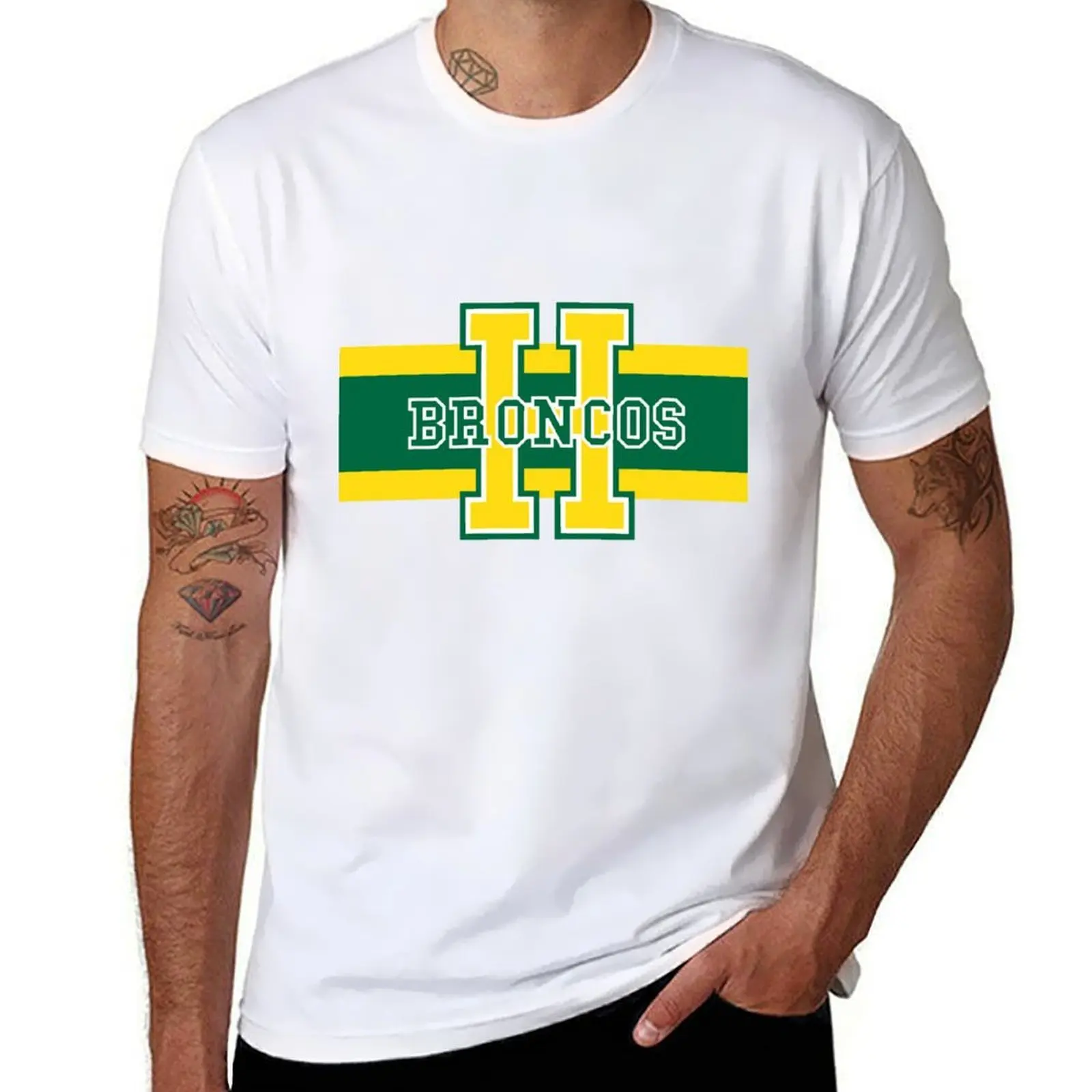 

Humboldt Broncos T-Shirt man t shirts cotton t shirts for man cotton soft T-Shirt