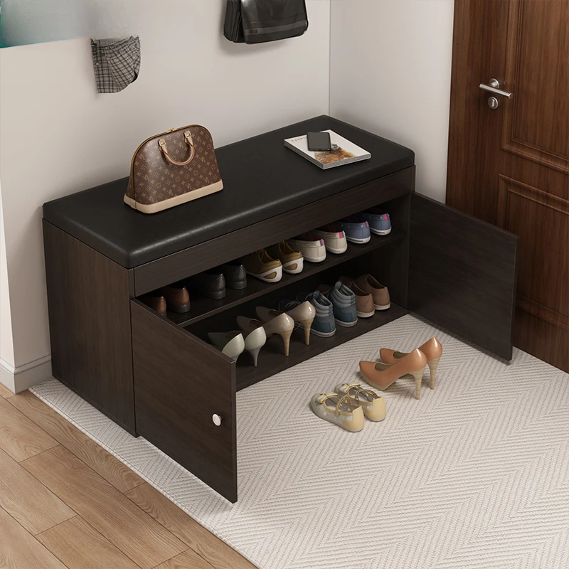 Modern Simplicity Auvent Hallway Shoe Cabinet Household Simple Shoe Rack Stool Indoor Shoe Stool Zapateros Home Furniture KMSC