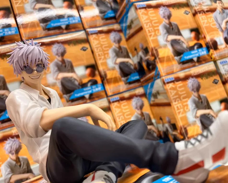 10CM Jujutsu Kaisen Anime Satoru Gojo & Geto Suguru Yumemirize Sitzende Actionfigur Original Modell Sammelfigur Spielzeug – Detail 10