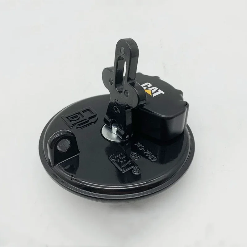 FOR CAT312 E313 E315 E318 E320D2GC excavator Diesel fuel tank cap Tank cap padlock accessories