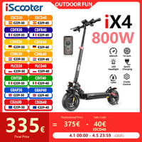 iScooter Ix4 Electric Kick Scooter 800W 10 Inch Off-Road 45KM/H 45KM Range 48V 15AH Electric Skateboard Sports Entertainment